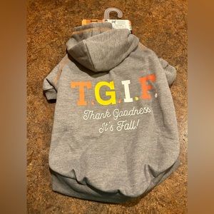 Dogs size large hoodie